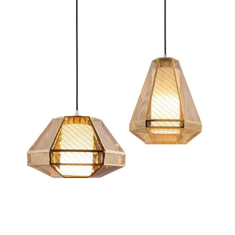 Metall postmoderne Anhänger Licht 1 Lichthänge Deckenleuchte für Esszimmer