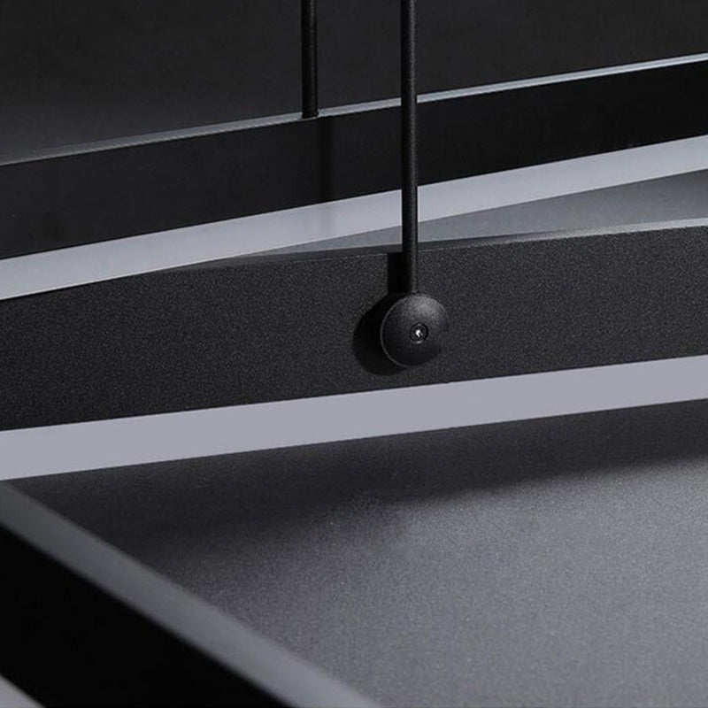 Modern Chandeliers For Dining Room Multiple Squares Hanging Light Fixtures