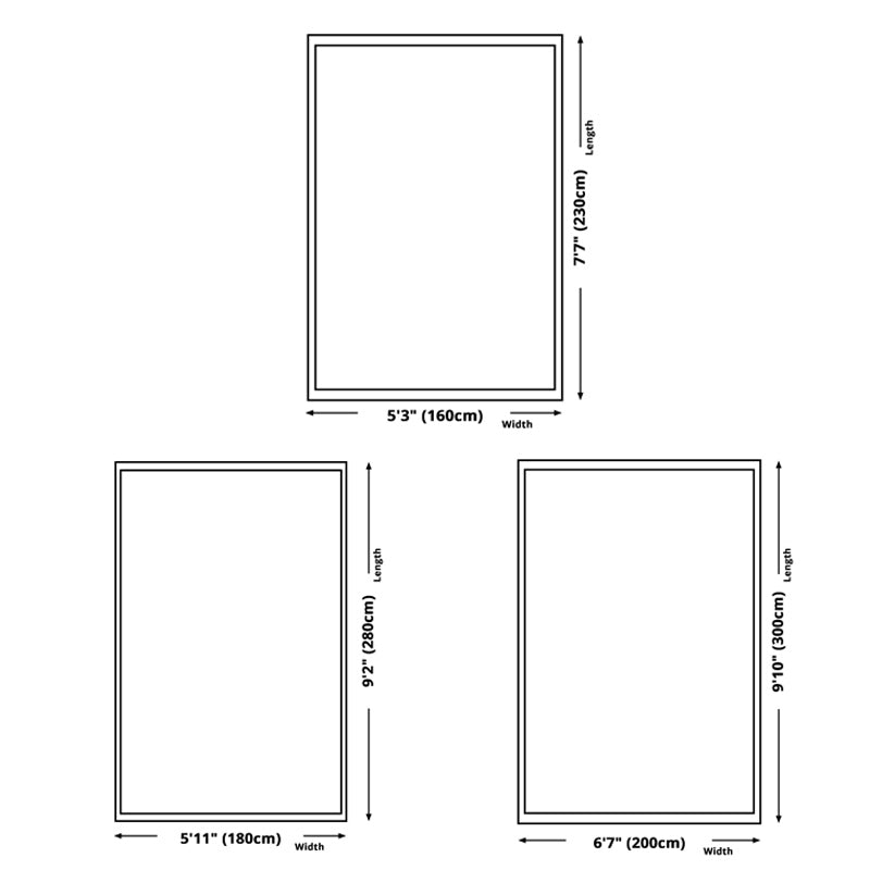 Light Grey Modern Rug Polyester Graphic Area Rug Non-Slip Backing Rug for Living Room