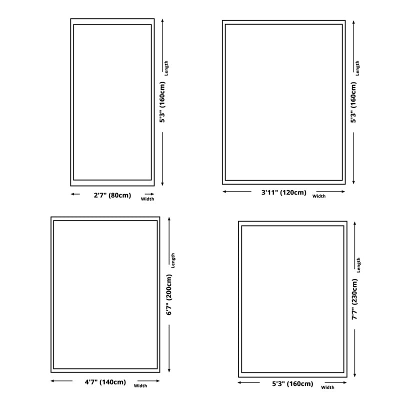 Modern Grey Area Carpet Geometric Pattern Polyester Rug Anti-Slip Washable Rug for Home Decor