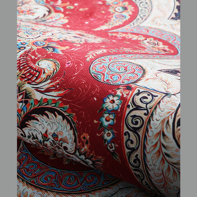 Modern Geometric Indoor Rug Washable Carpet Polyester Living Room Carpet with Non-Slip Backing