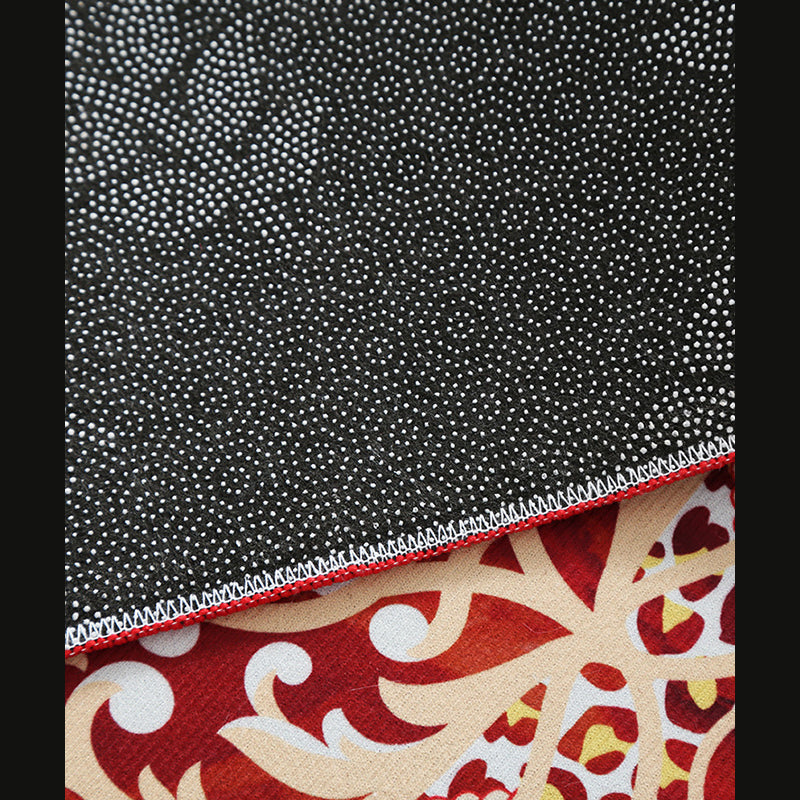 Modern Geometric Indoor Rug Washable Carpet Polyester Living Room Carpet with Non-Slip Backing