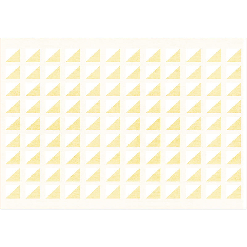 Modern Home Decoration Carpet Checkered Pattern Area Rug Polyester Non-Slip Backing Indoor Carpet