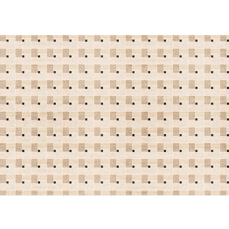 Modern Home Decoration Carpet Checkered Pattern Area Rug Polyester Non-Slip Backing Indoor Carpet