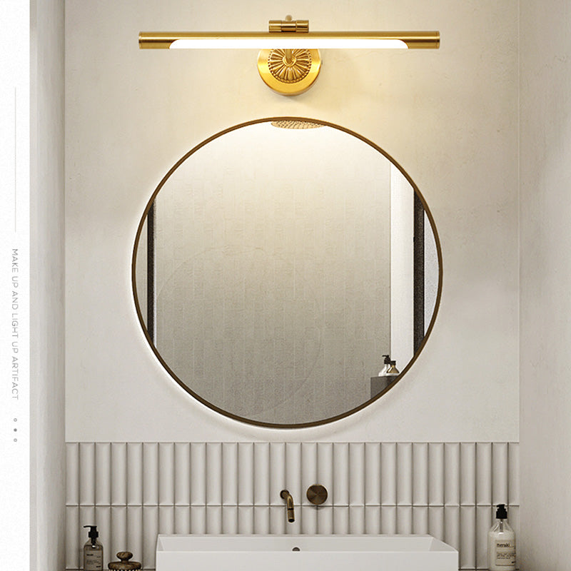 Luci a specchio vanità tradizionali Acrilico Acrilico Acrifide per il bagno