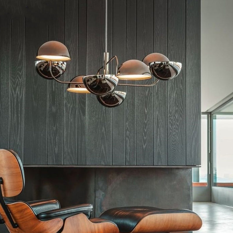 8 têtes Postmodern Chandelier Plafond Plafond Pendant pour le salon salle à manger