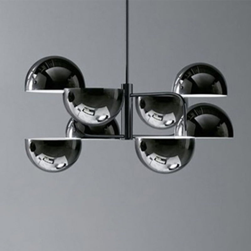 8 têtes Postmodern Chandelier Plafond Plafond Pendant pour le salon salle à manger