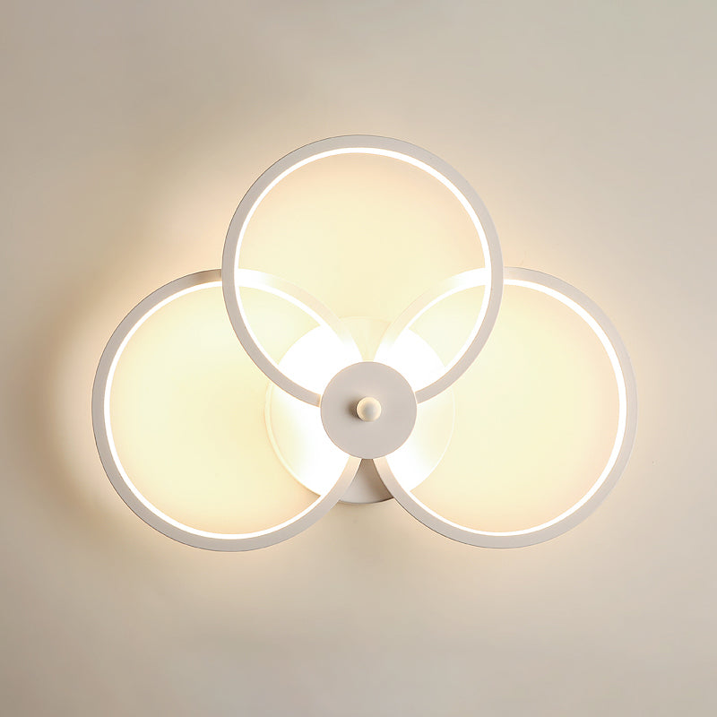 Accesorio de iluminación de pared geométrica de estilo nórdico LLUACIÓN MUNTA MONTAJE DEL ALMENTO DEL DORMITOR METAL