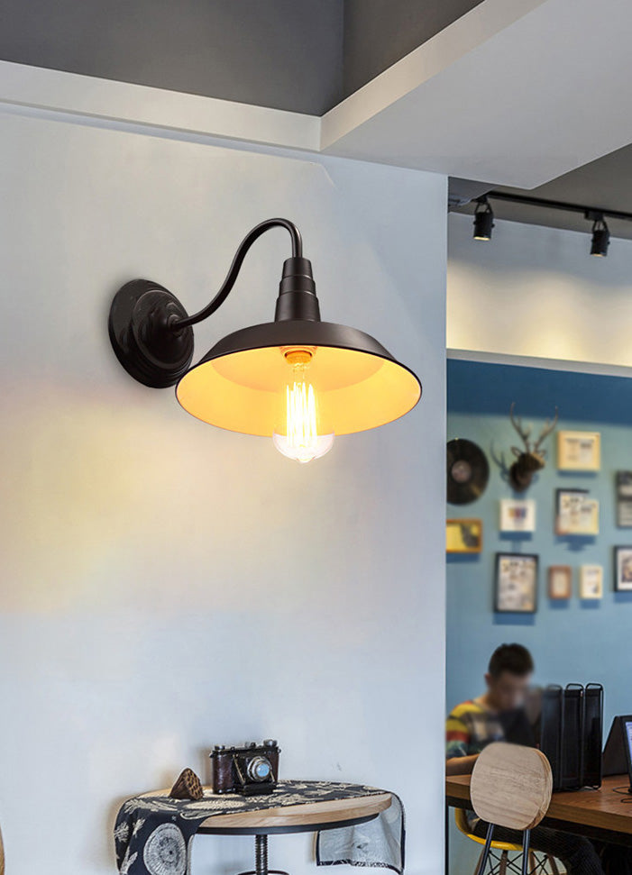 Metall Wandlampenvorrichtung Industrial Style Scheune Wohnzimmer Wandleuchte Leuchte
