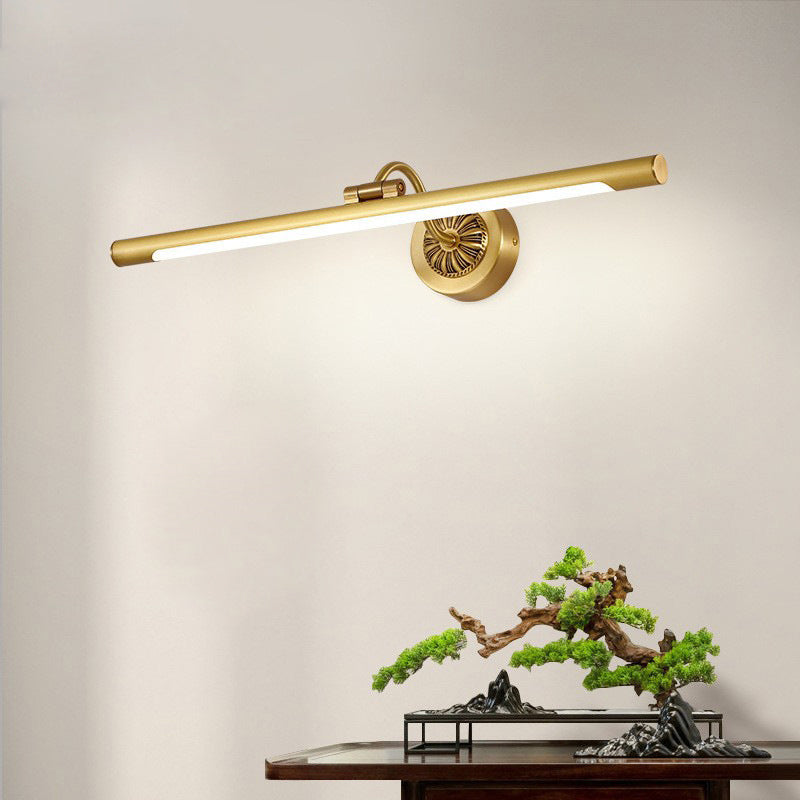 Luci a specchio vanità tradizionali Acrilico Acrilico Acrifide per il bagno