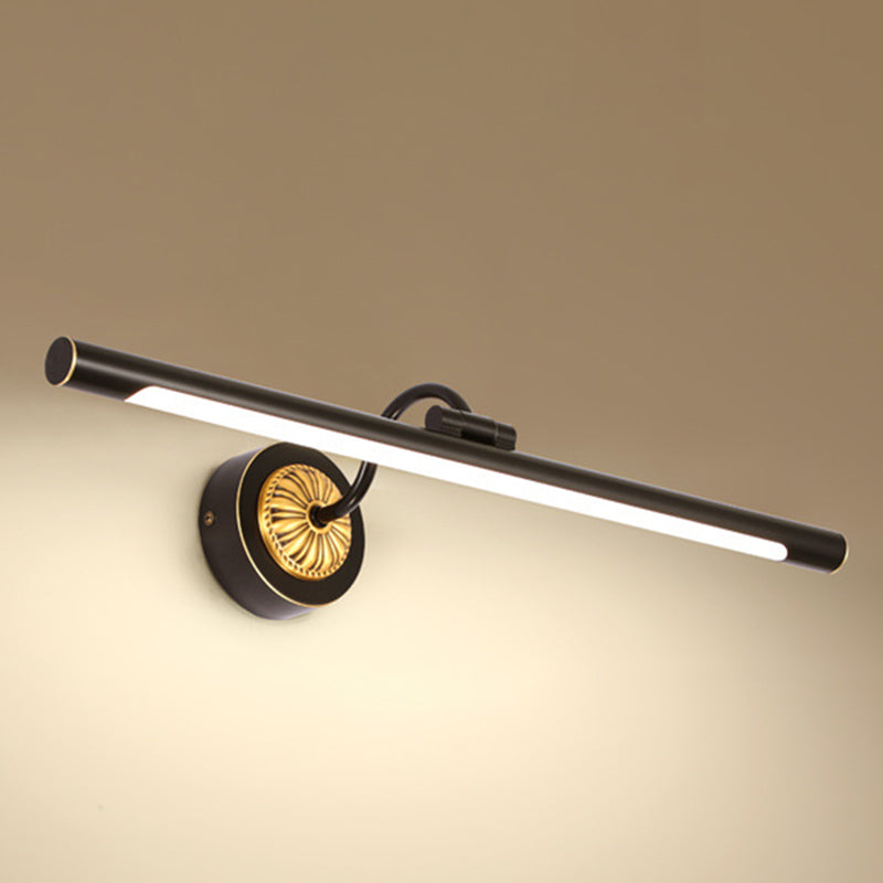 Luci a specchio vanità tradizionali Acrilico Acrilico Acrifide per il bagno