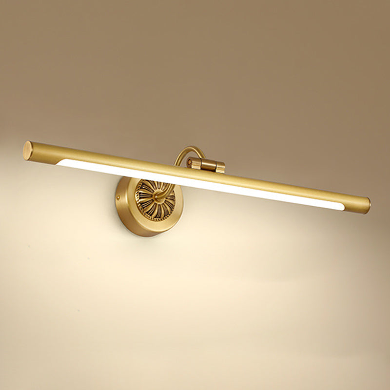 Luci a specchio vanità tradizionali Acrilico Acrilico Acrifide per il bagno