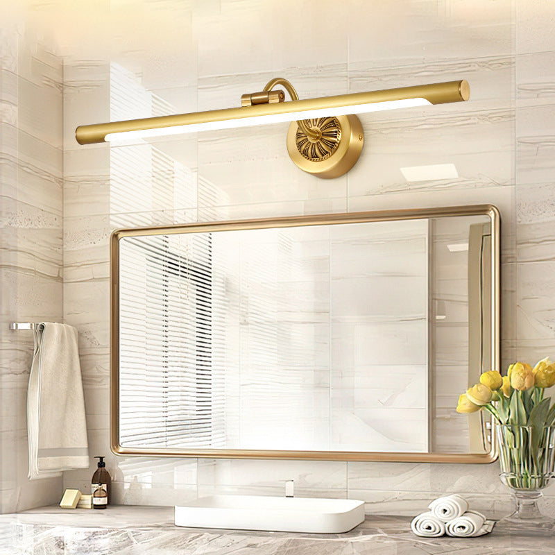 Luci a specchio vanità tradizionali Acrilico Acrilico Acrifide per il bagno