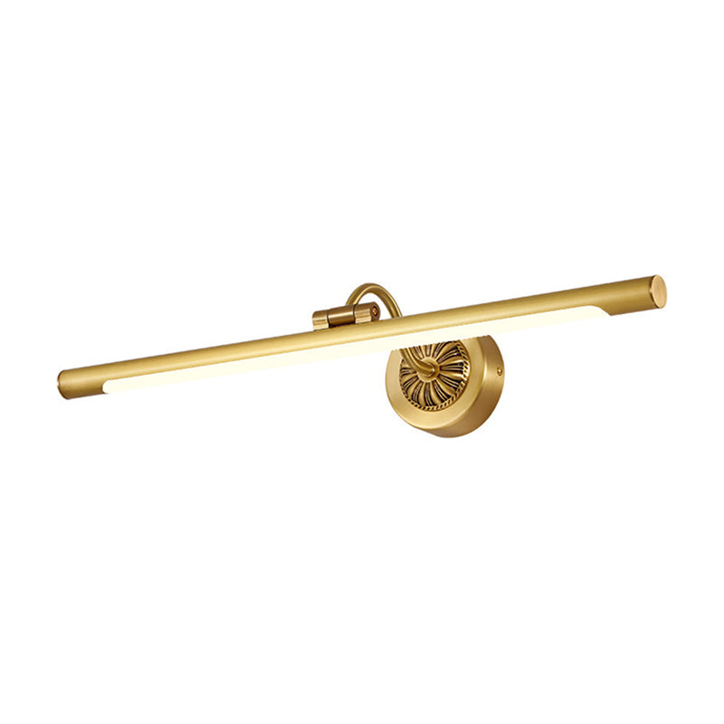 Luci a specchio vanità tradizionali Acrilico Acrilico Acrifide per il bagno