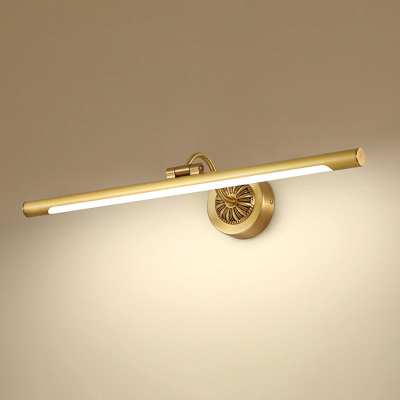 Luci a specchio vanità tradizionali Acrilico Acrilico Acrifide per il bagno