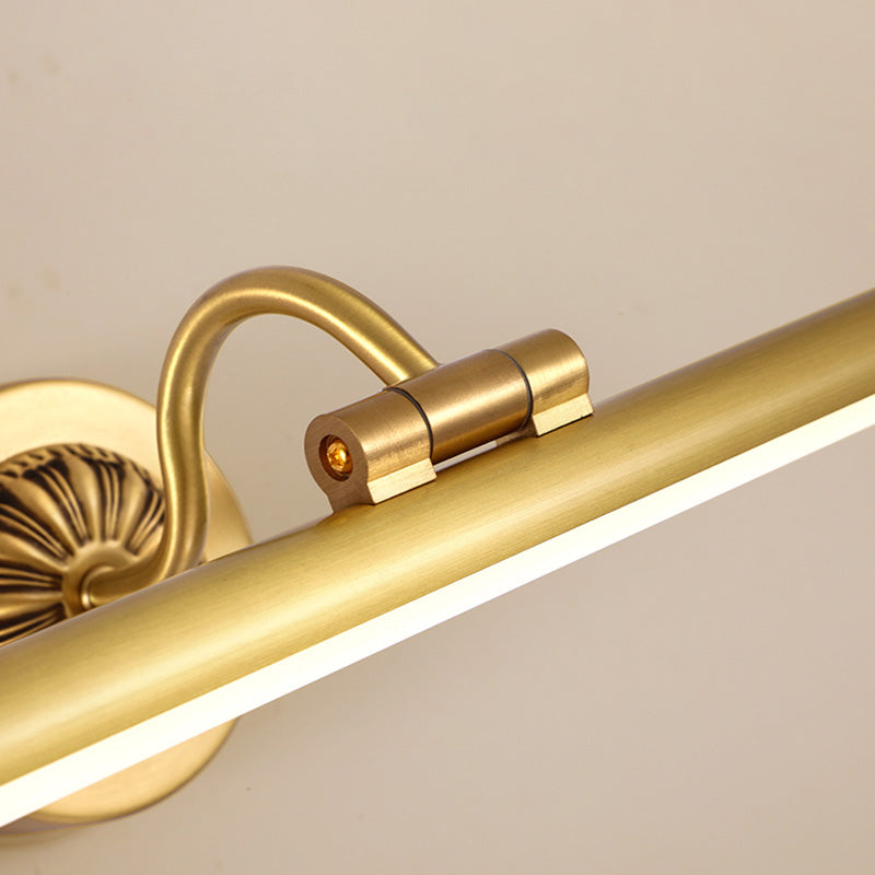 Luci a specchio vanità tradizionali Acrilico Acrilico Acrifide per il bagno