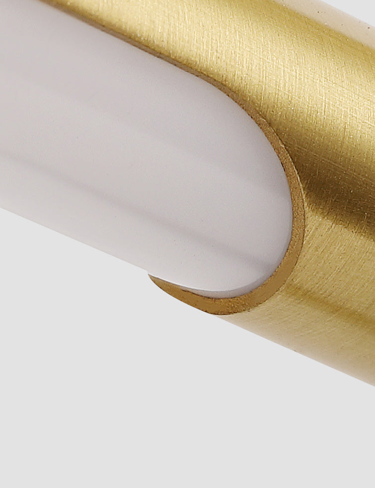 Luces de pared de tocador lineal Simplicidad posmoderna Disparo de pared acrílico para baño