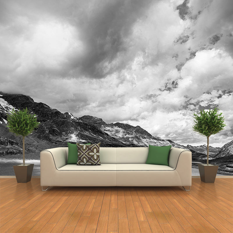 Alpine Wall Covering Water Resistant Mural Wallpaper for Home Decoration