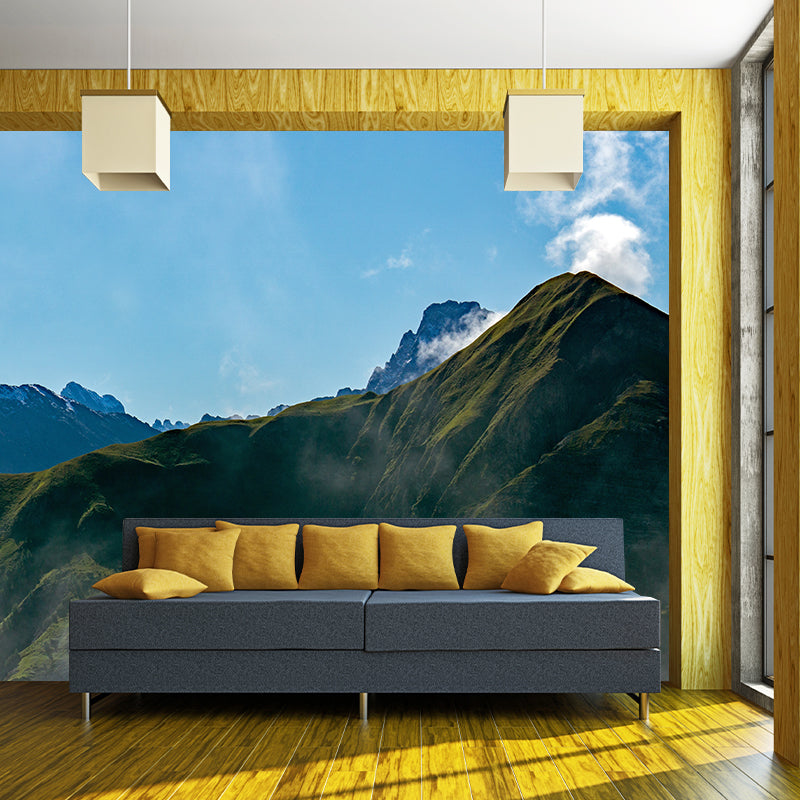 Steep Mountain Full Size Waterproofing Contemporary Wall Covering for Office