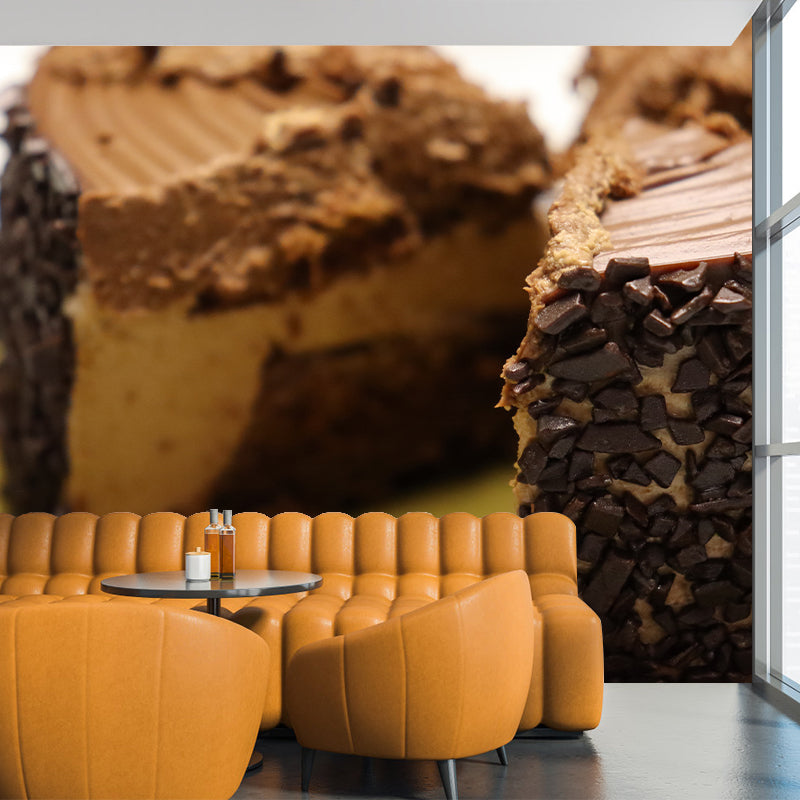 Sweet Dessert Mural Wallpaper for Commercial Use, Personalized Size Available