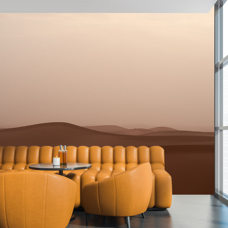 Desert Mural Wallpaper for Decoration Simplicity Living Room Wall Covering