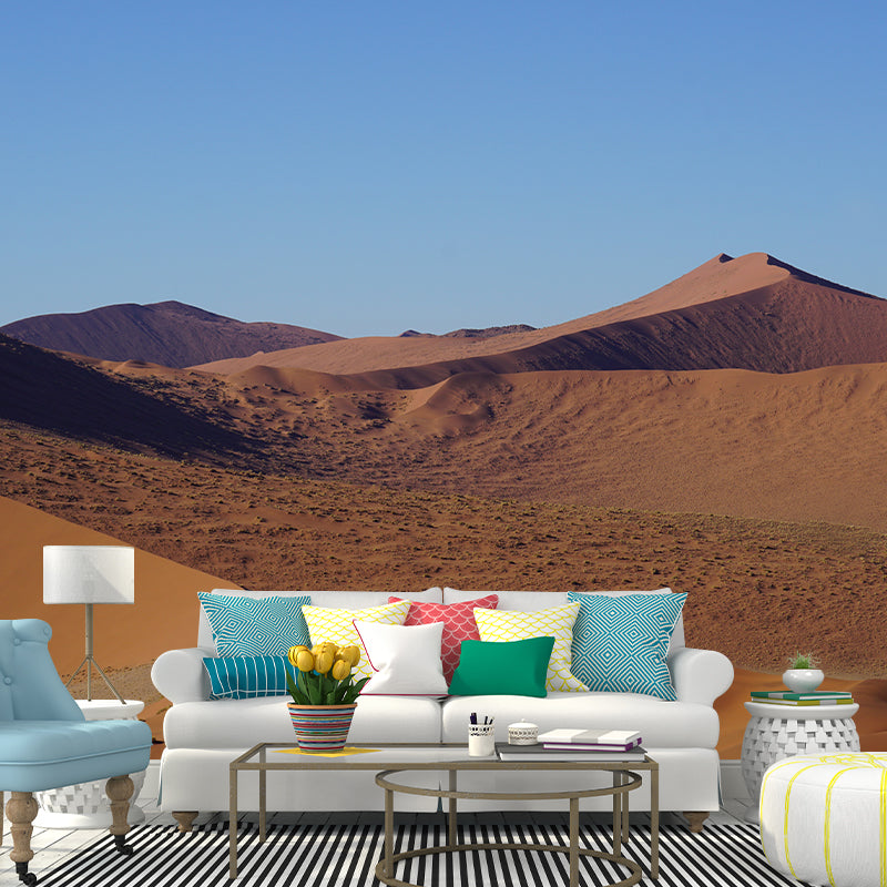 Big Desert Scenery Mural Wallpaper Washable Modern Living Room Decoration
