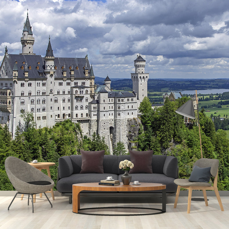 Contemporary Castle Mural Wallpaper Wall Photography Covering Mural Wallpaper bedroom