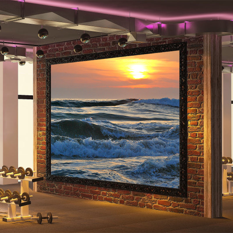 Contemporary Style Sea Wallpaper Mural Wall Covering Bathroom Floor Murals