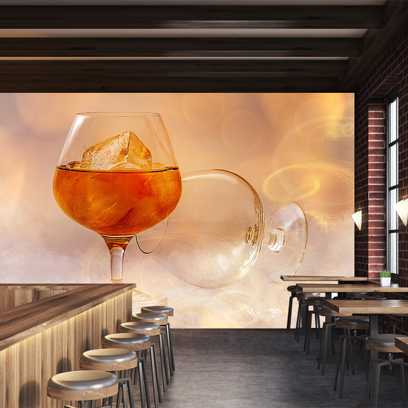 Contemporary Brandy Wall Mural Decorative Restaurant Wall Art for Decoration