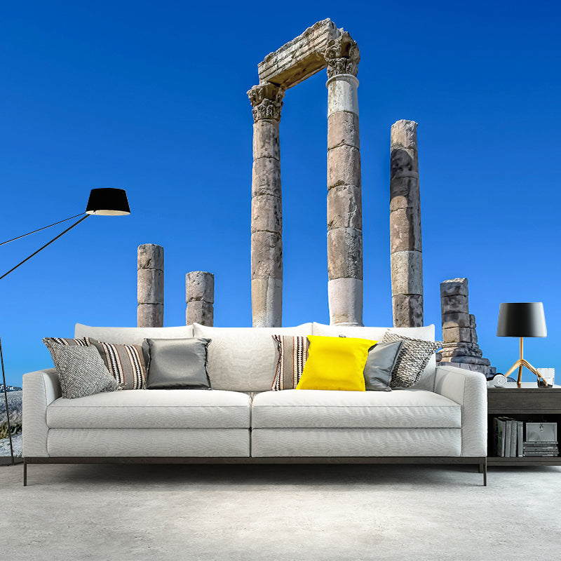 Photography Temple-of-Hercules Mural Wallpaper Wall Covering for Bathroom