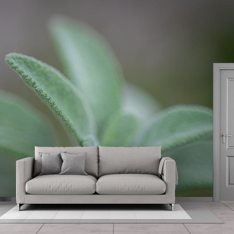 Herb Painting Mural Decal Modern Mildew Resistant Wall Covering for Decoration