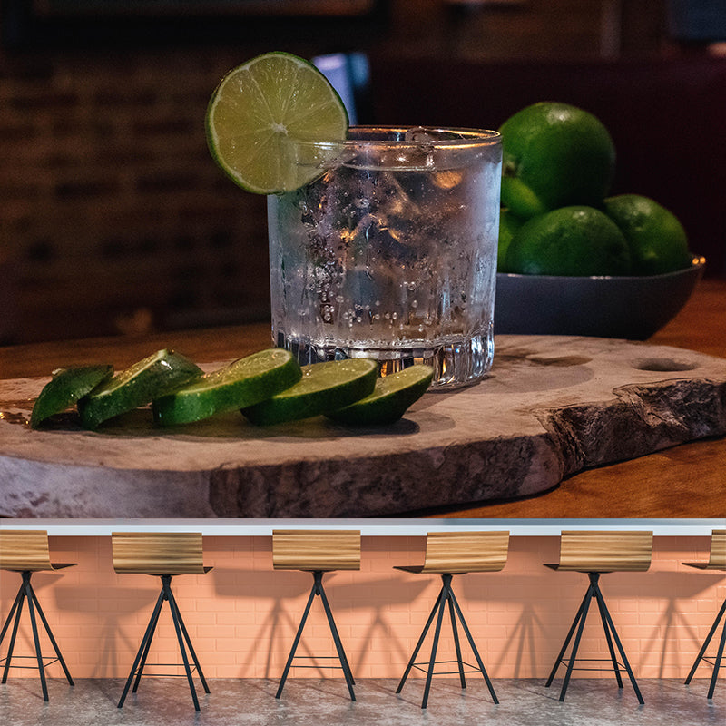 Photography Contemporary Cocktail Wall Mural Decorative Restaurant Wall Art