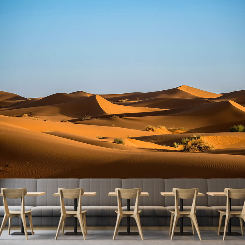 Boundless Desert Scenery Mural Wallpaper Contemporary Living Room Decoration