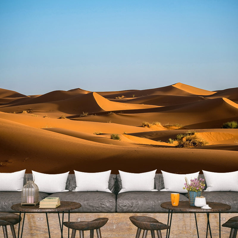 Boundless Desert Scenery Mural Wallpaper Contemporary Living Room Decoration
