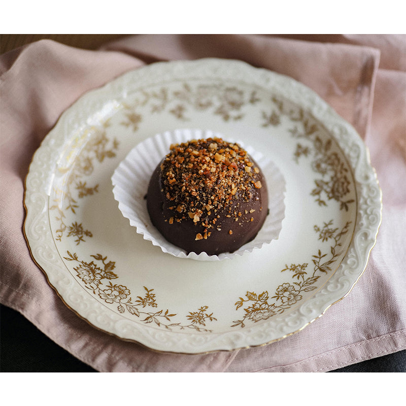 Delicious Chocolate Wall Paper Mural Stain Resistant Wall Covering for Dessert Shop