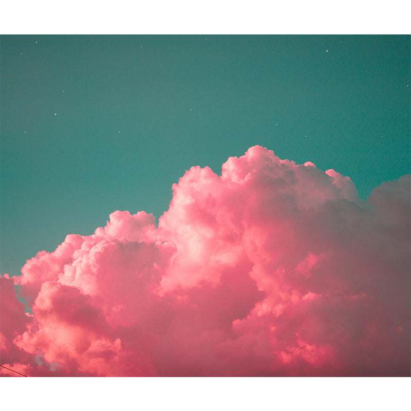 Customized Huge Cloud Mural Wallpaper Photography Style for Guest Room Decor