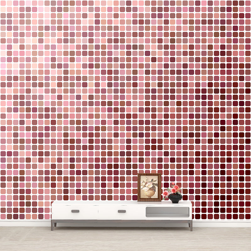 Extra Large Stripe Mural Eco-friendly Illustration Style Wall Art for Home Decor