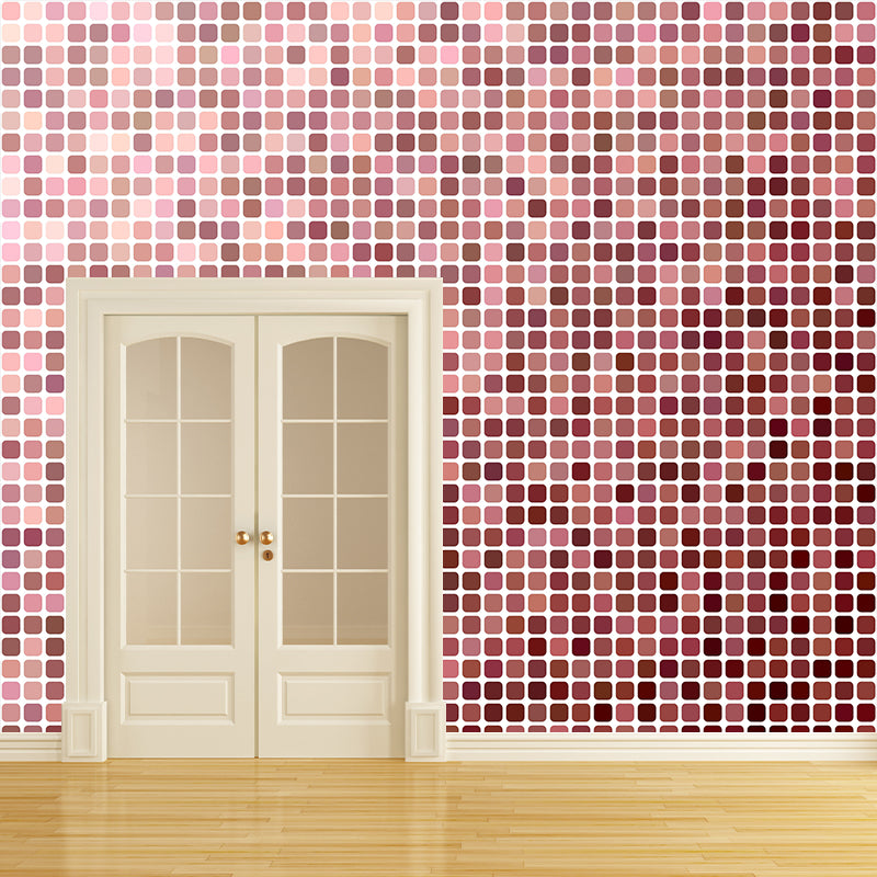 Extra Large Stripe Mural Eco-friendly Illustration Style Wall Art for Home Decor