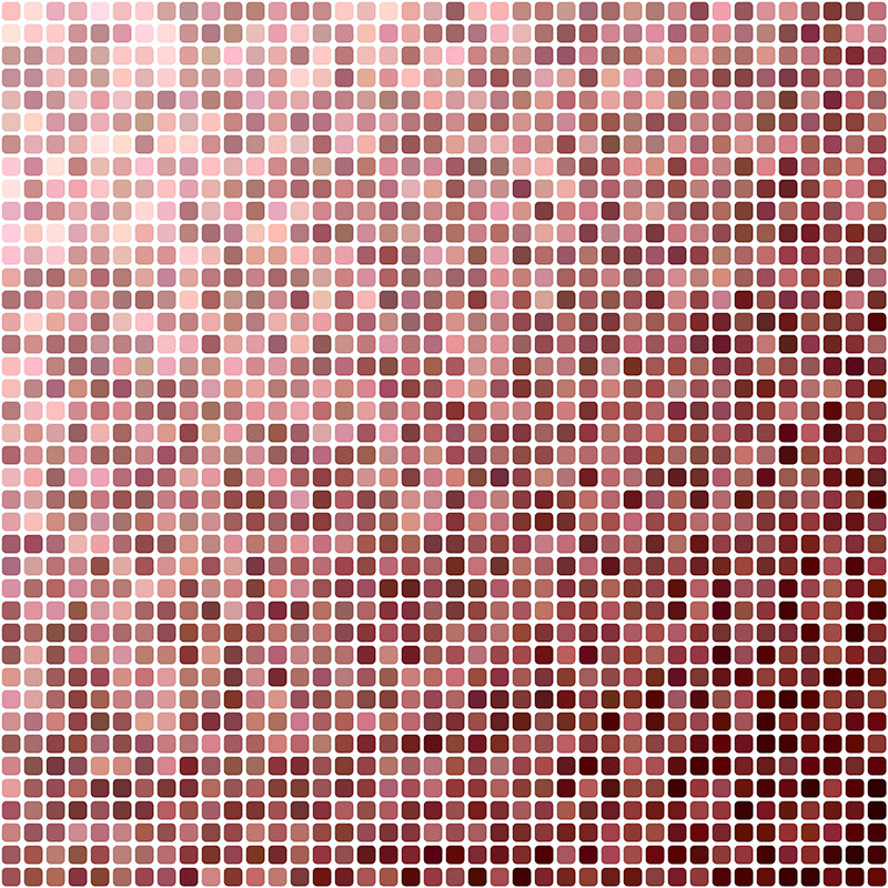 Extra Large Stripe Mural Eco-friendly Illustration Style Wall Art for Home Decor