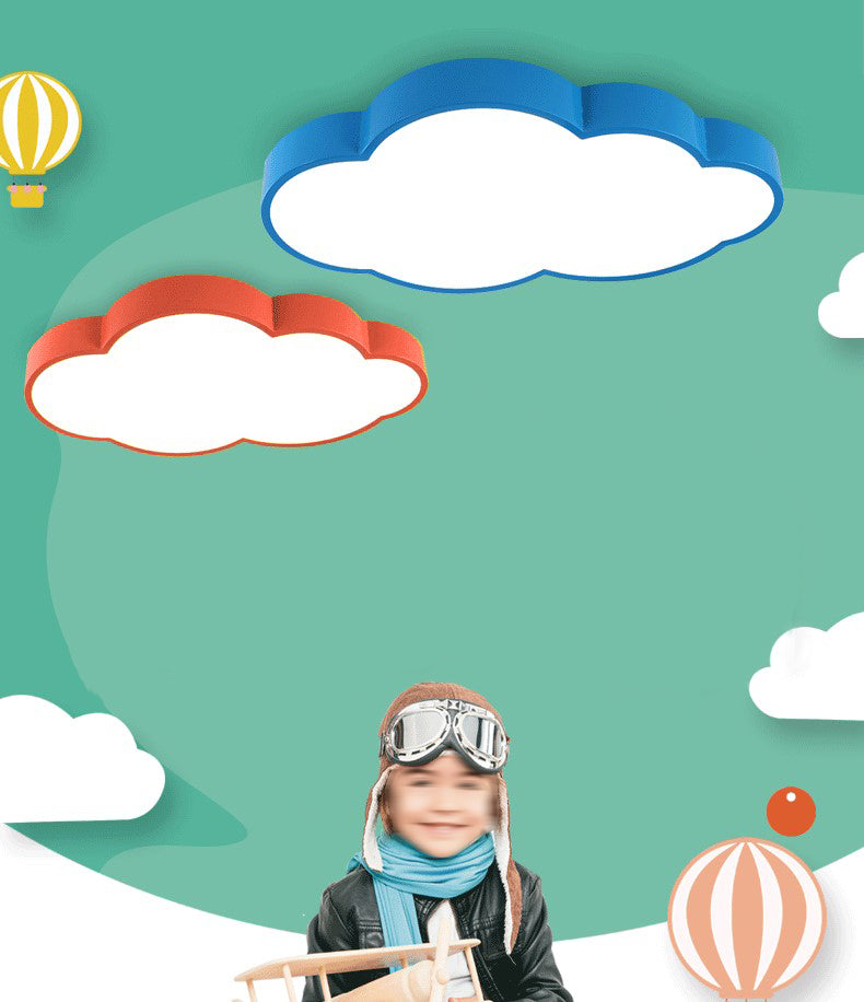 Plafonnier encastré nuage de style moderne en métal 1 lumière LED luminaire encastré