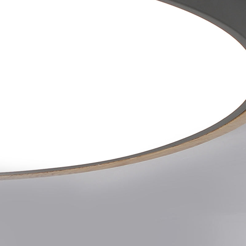 Modern Style 1-Light Flush Mount Light Fixtures Cylinder Metal Flush Ceiling Led Light Fixture