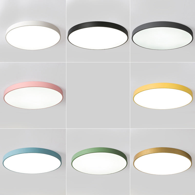 Geométrico 1-Luces De Techo De Montaje De Superficie Led Luces De Metal De Estilo Moderno Lámparas De Descarga De Metal