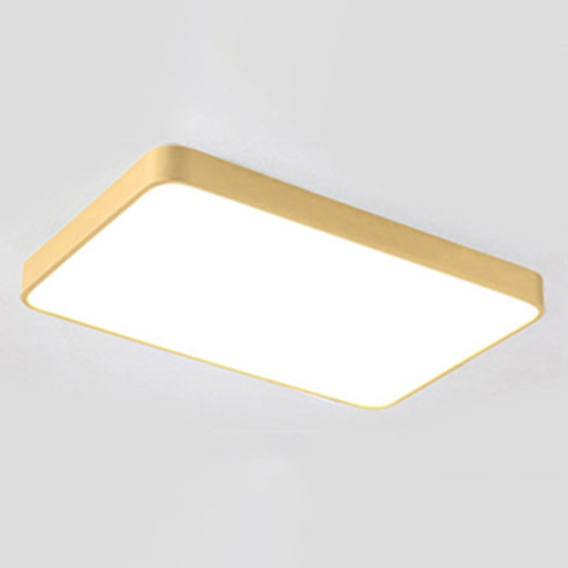 Geométrico 1-Luces De Techo De Montaje De Superficie Led Luces De Metal De Estilo Moderno Lámparas De Descarga De Metal