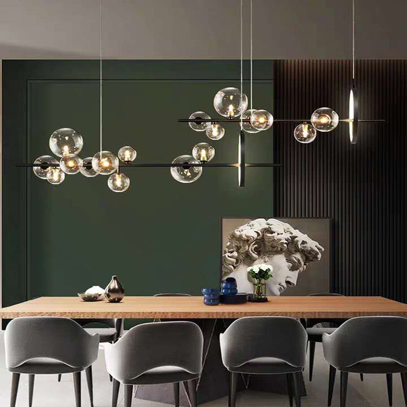 Globe Chandelier Pendant Lighting Fixtures Modern Lighting Chandelier Glass Pendant Chandelier