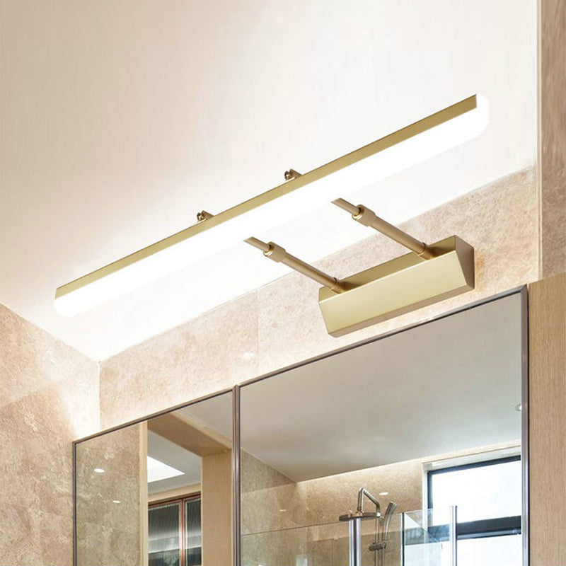 Lineaire schaduw Swingarm Wandverlichting Moderne stijl Metal 1 Lichte SCONCE LAMP
