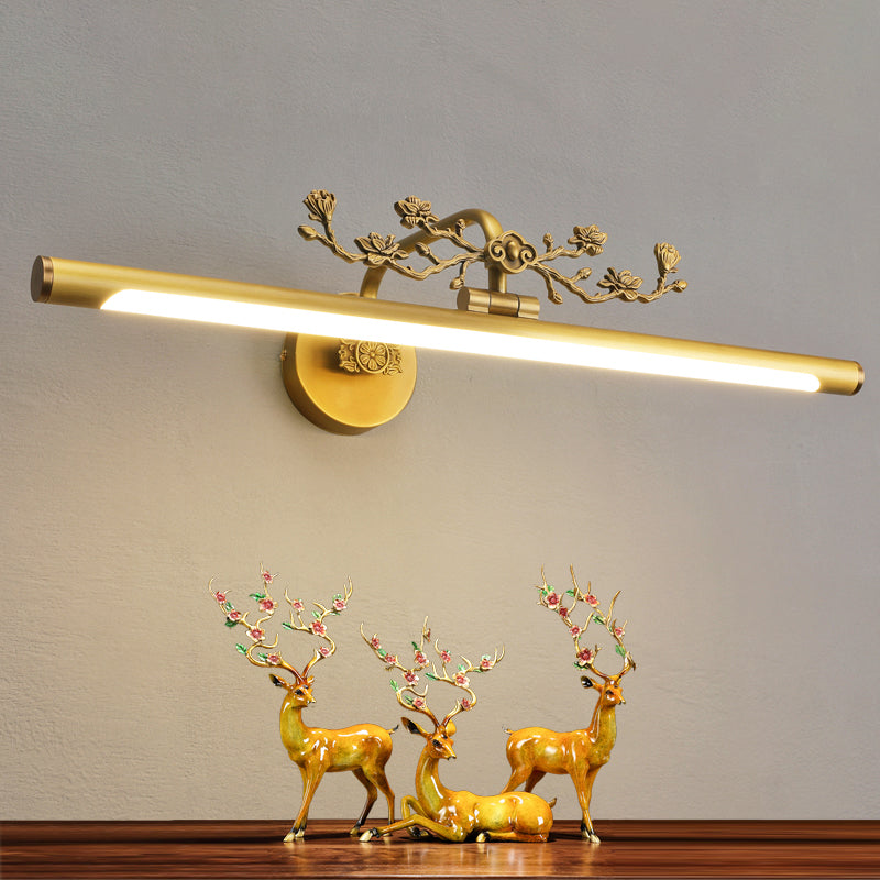 Metal Mirror Wall Lights Modern Simple Stlye 1 Head Wall Mount Fixture