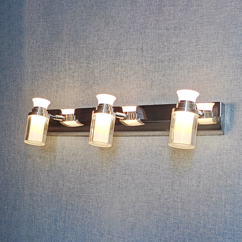 Luci da parete a specchio metallico moderno moderno semplice stye multime
