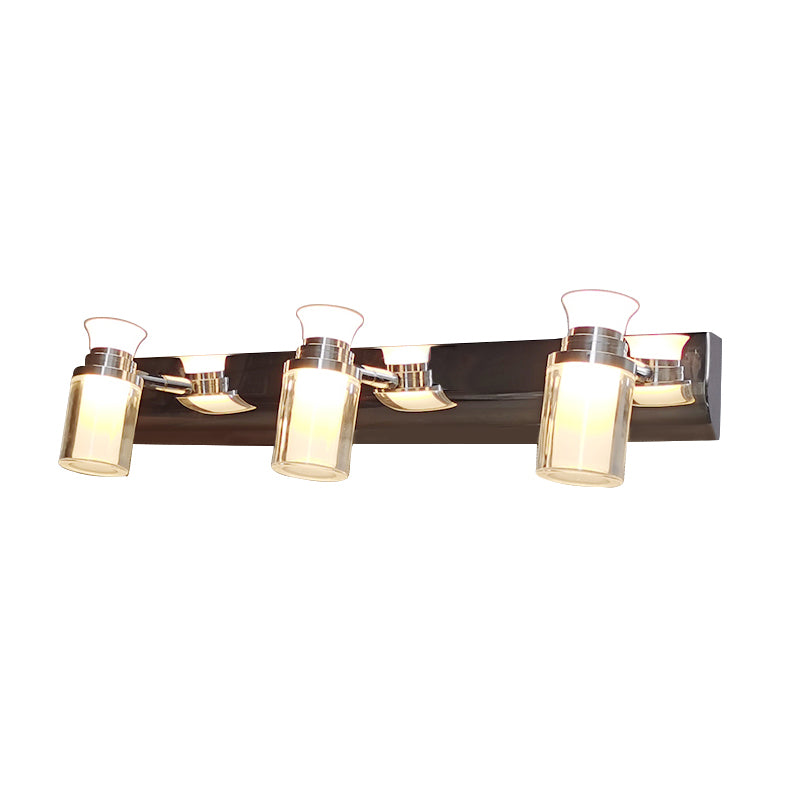 Luci da parete a specchio metallico moderno moderno semplice stye multime