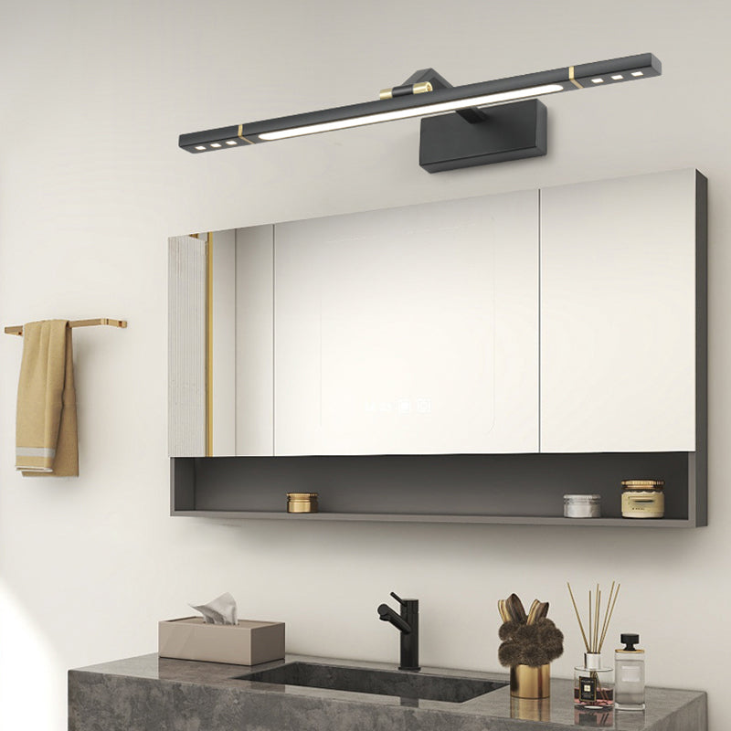 1-licht lineaire schaduw Wand SCONCE Moderne eenvoudige stijl Mirror Wandverlichting