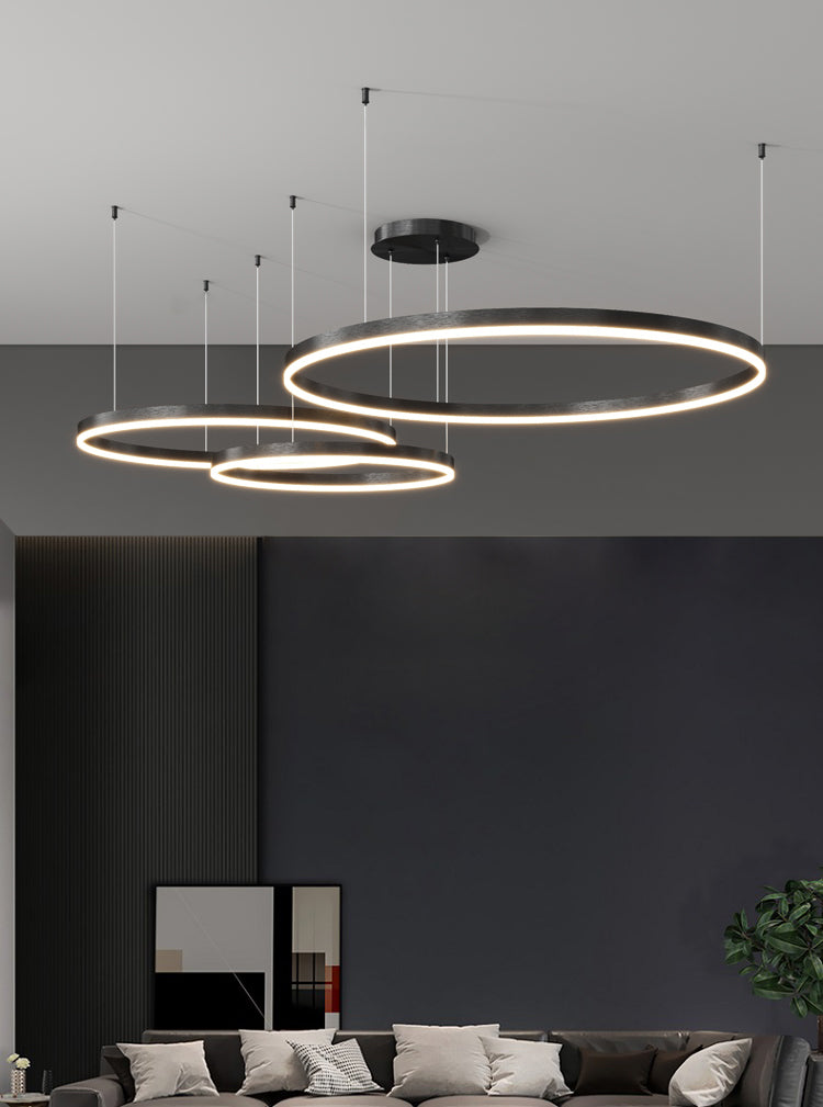 Modern Chandeliers For Dining Room Round Chandelier Lighting Fixtures Metal Chandelier